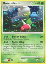 Roserade · Diamond & Pearl Pokémon card