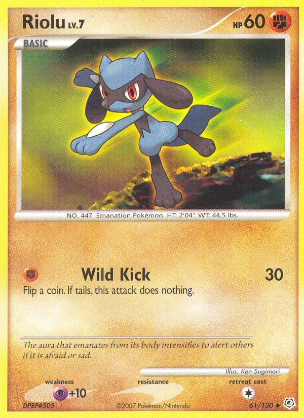Riolu full card art