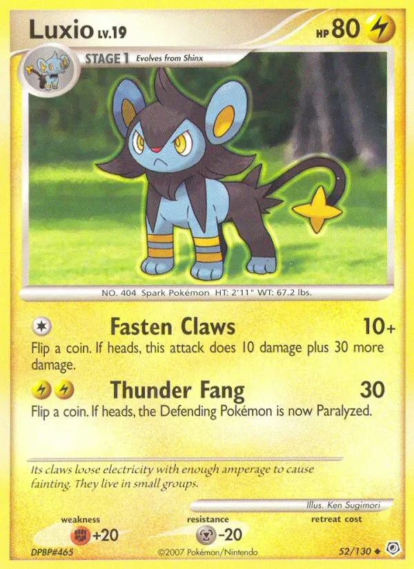 Luxio full card art