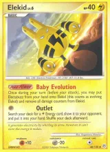 Elekid · Diamond & Pearl Pokémon card