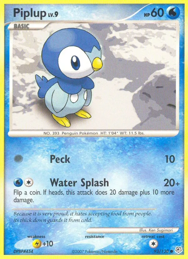 Piplup full card art