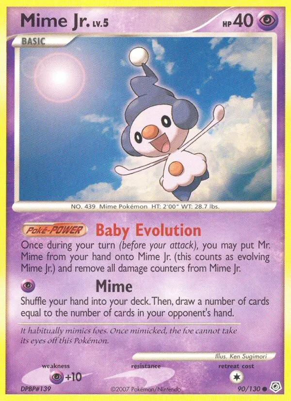 Mime Jr. full card art