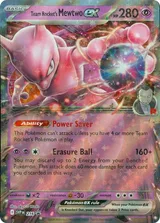 Team Rocket's Mewtwo ex · SVP Black Star Promos Pokémon card