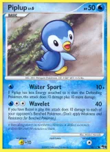 Piplup · POP Series 9 Pokémon card