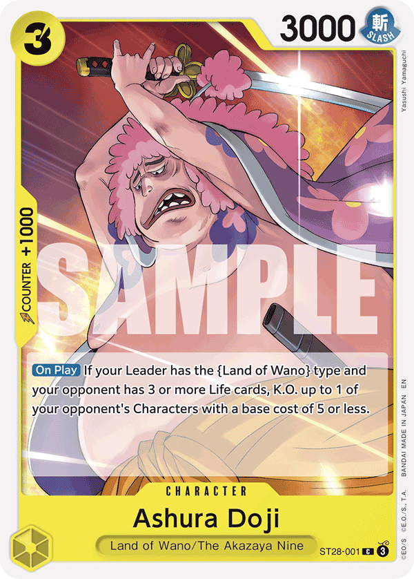 Ashura Doji full card art