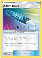 U-Turn Board · Unified Minds Pokémon card