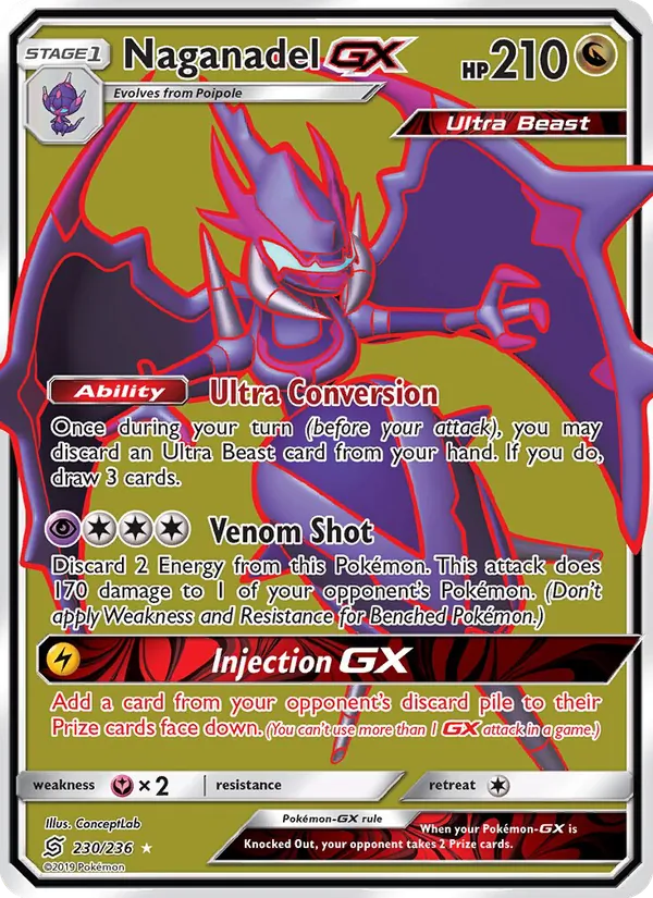 Naganadel GX full card art