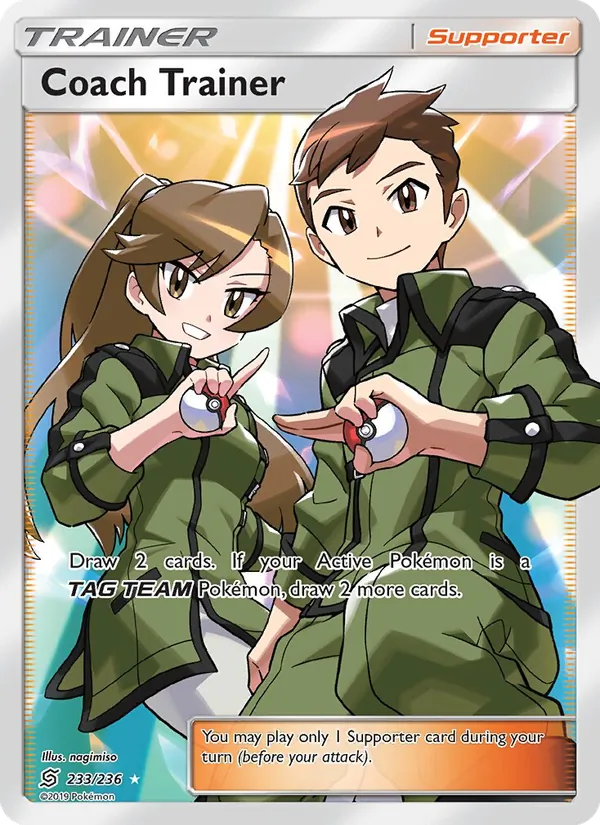 Coach Trainer full card art