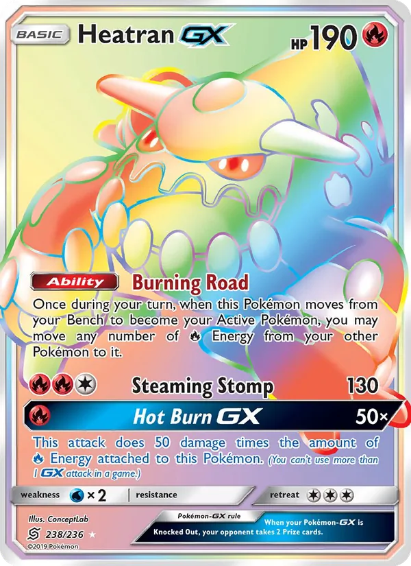 Heatran GX full card art
