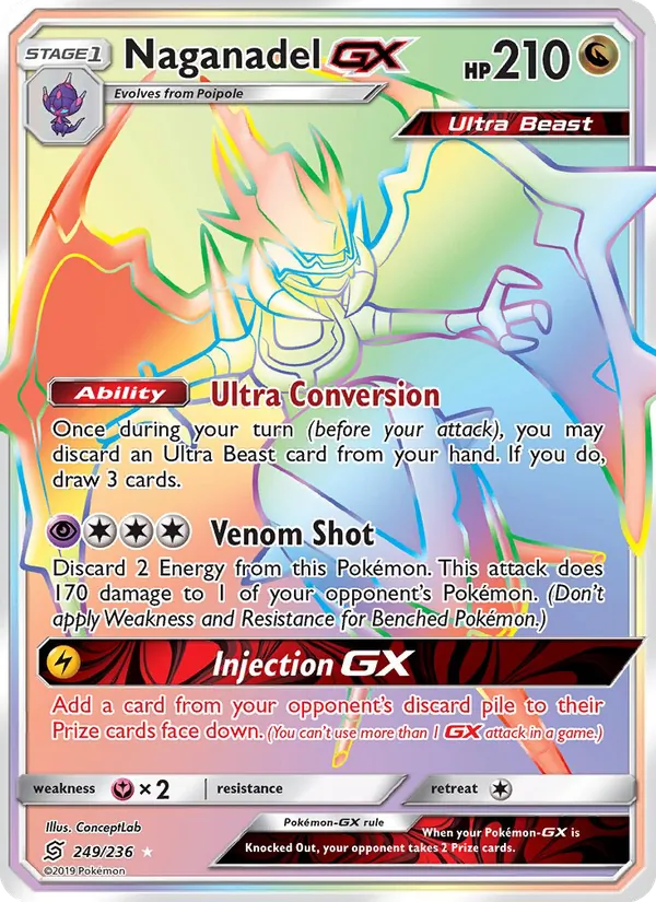 Naganadel GX full card art