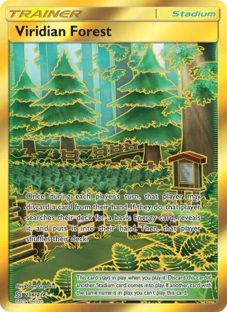 Viridian Forest #256 · Unified Minds Pokémon card