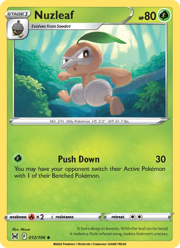 Nuzleaf full card art