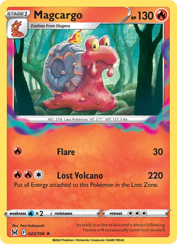 Magcargo full card art