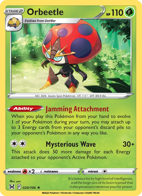 Orbeetle full card art