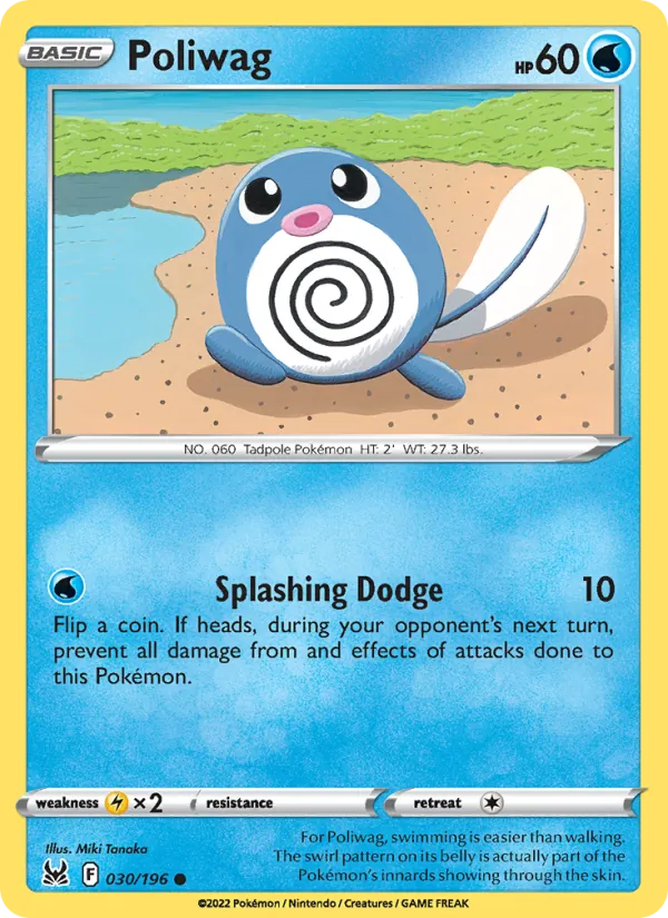 Poliwag full card art