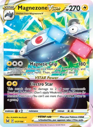 Magnezone VSTAR #057 · Lost Origin Pokémon card