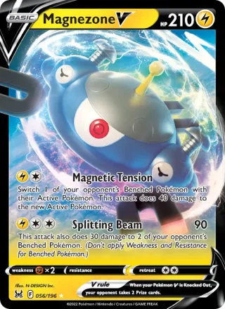 Magnezone V #056 · Lost Origin Pokémon card