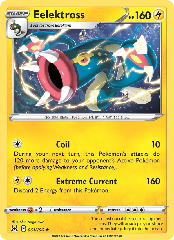 Eelektross full card art
