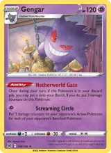 Gengar · Lost Origin Pokémon card
