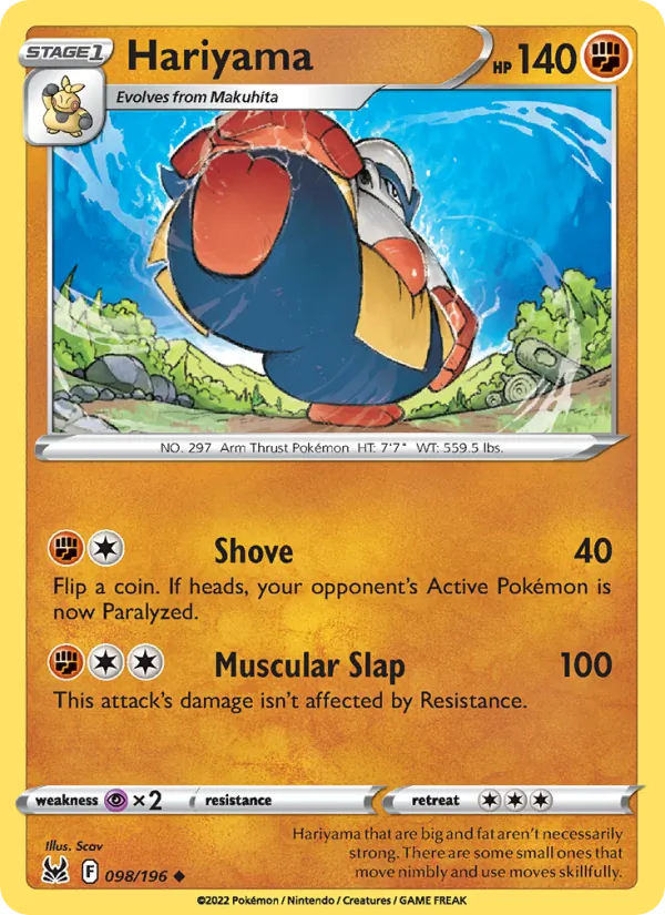 Hariyama full card art