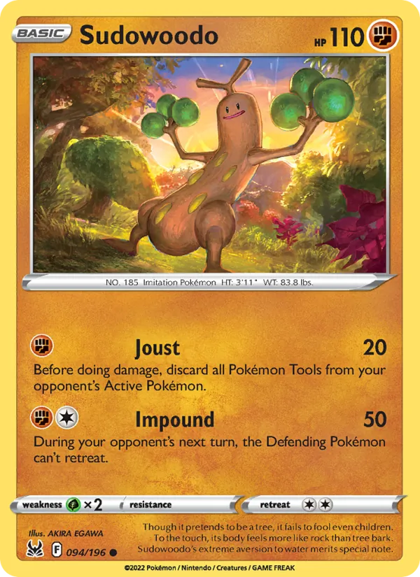 Sudowoodo full card art