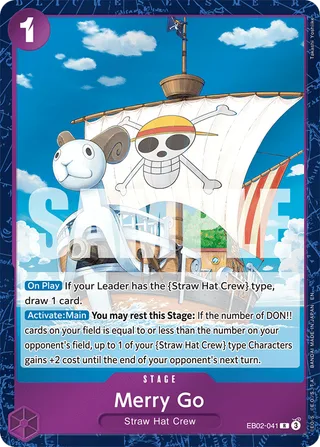 Merry Go #EB02-041 · Extra Booster: Anime 25th Collection One Piece card