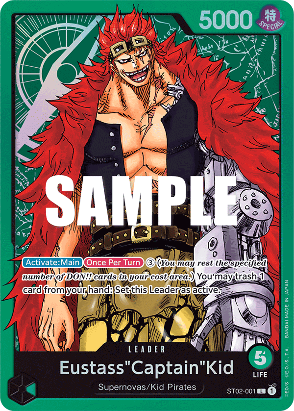 Eustass"Captain"Kid full card art