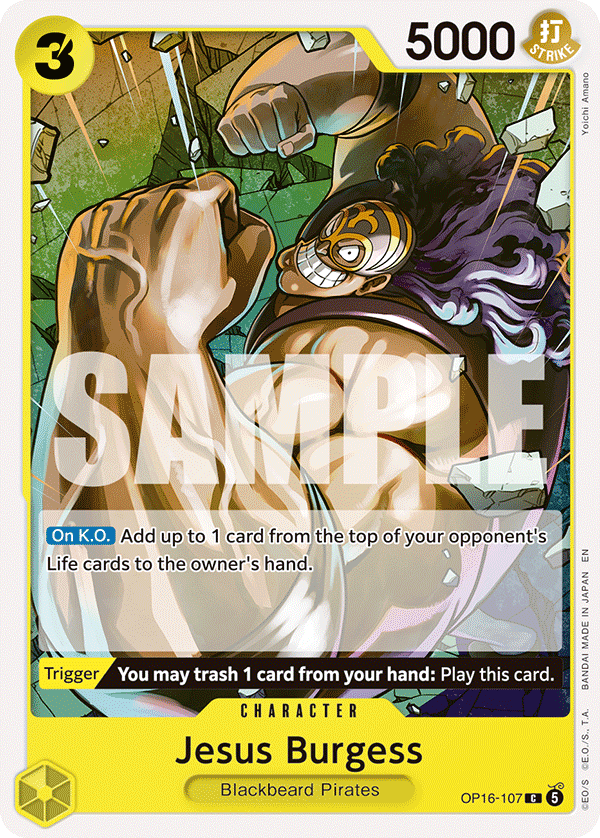 Jesus Burgess full card art