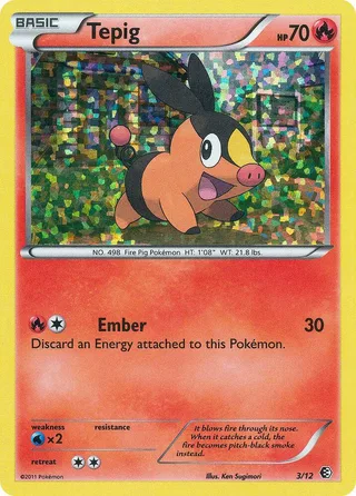 Tepig #3 · McDonald's Collection 2011 Pokémon card