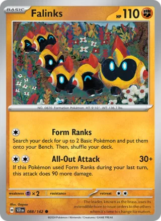 Falinks #088 · Stellar Crown Pokémon card