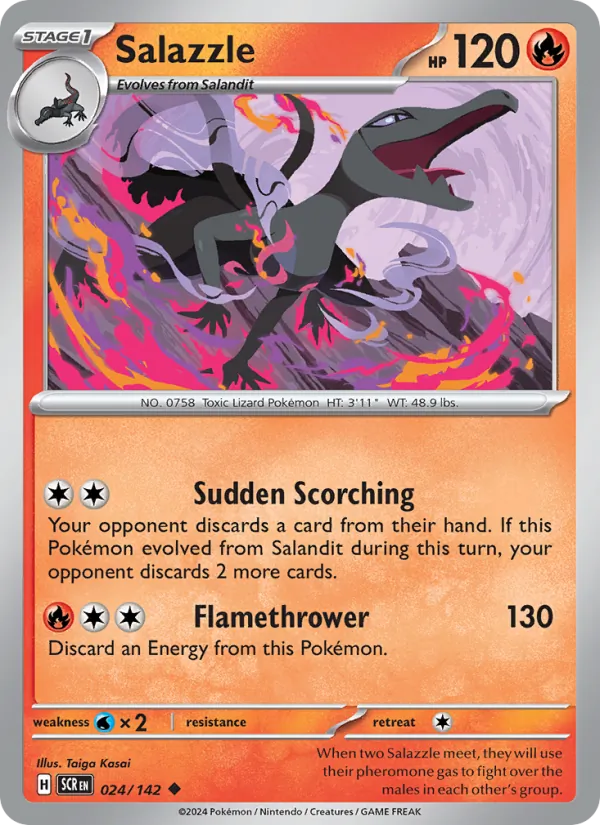 Salazzle full card art