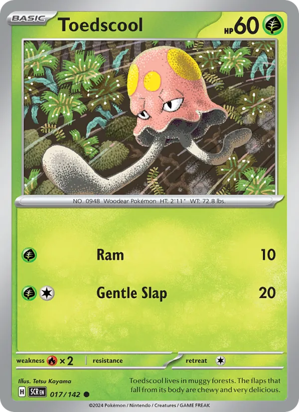 Toedscool full card art