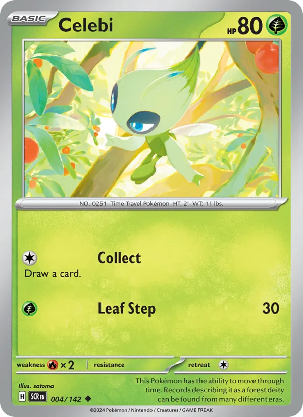 Celebi full card art