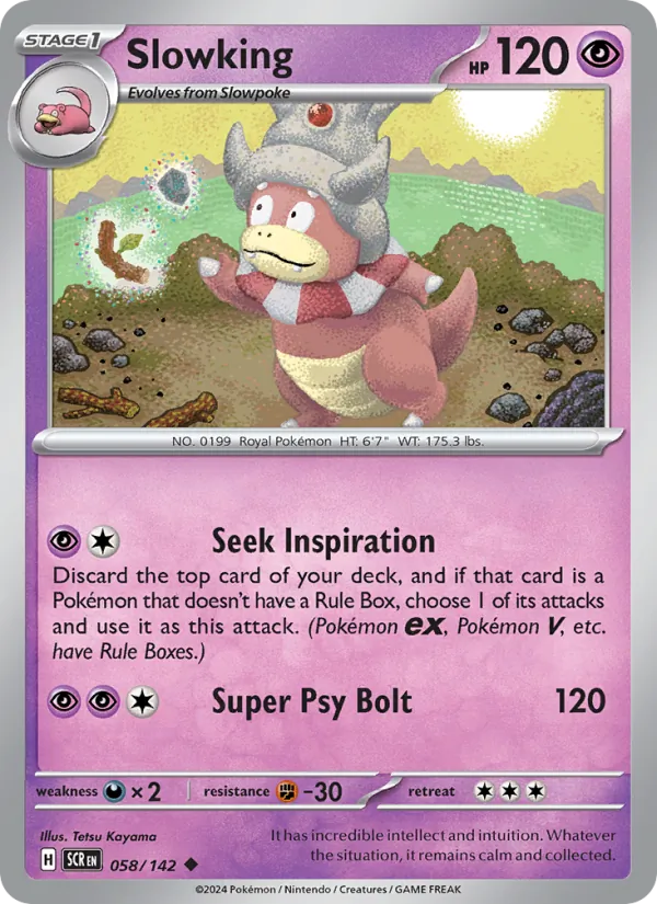 Slowking full card art