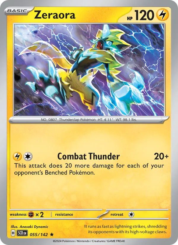Zeraora full card art