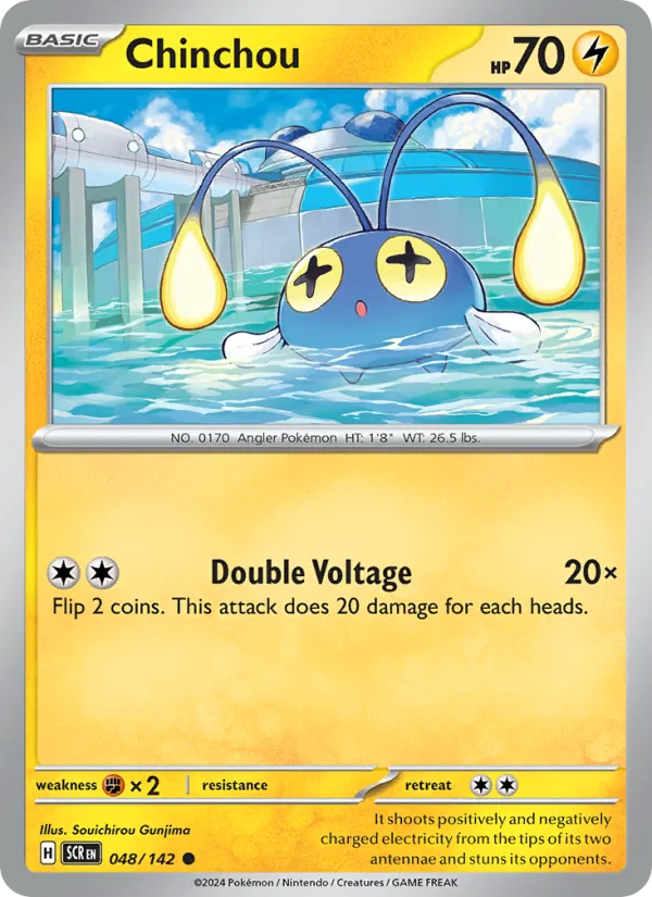 Chinchou full card art
