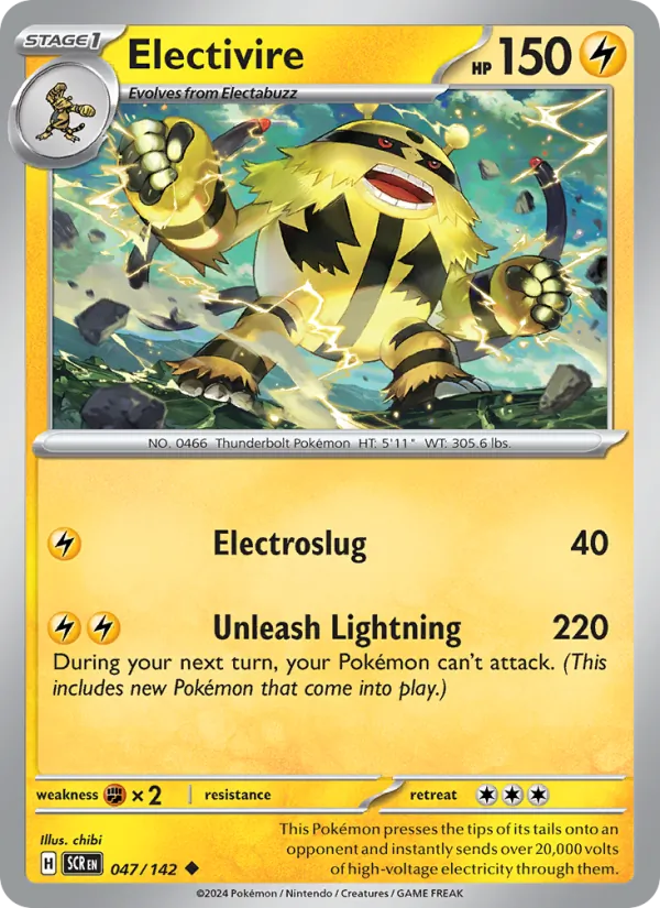 Electivire full card art