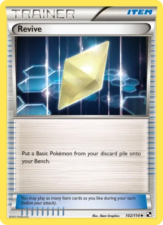 Revive #102 · Black & White Pokémon card