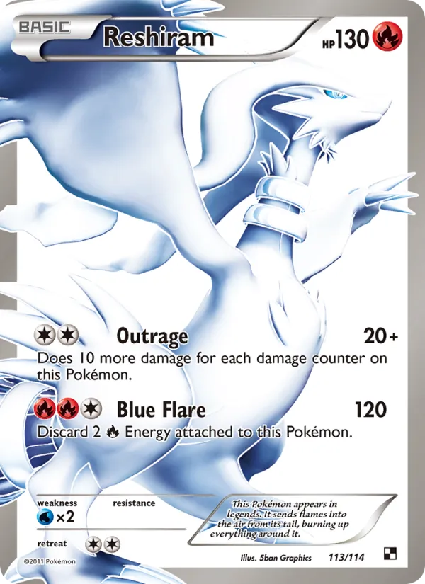 Reshiram full card art