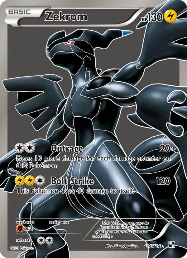 Zekrom full card art