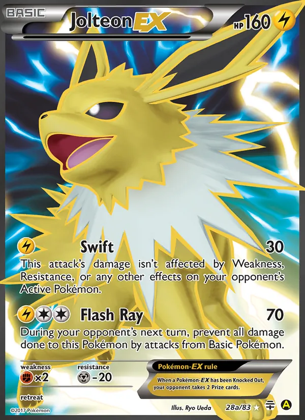Jolteon-EX full card art