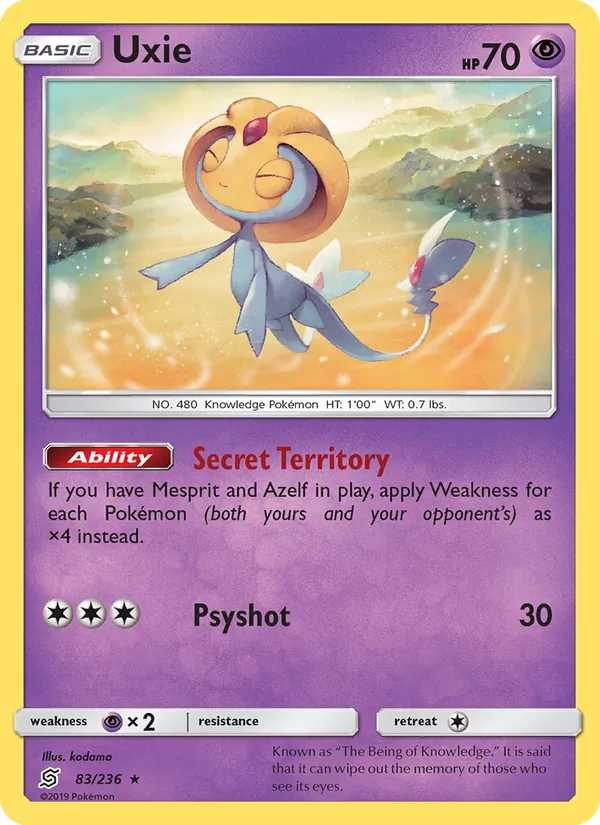 Uxie full card art