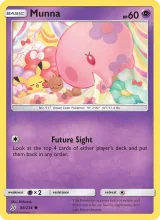 Munna · Unified Minds Pokémon card