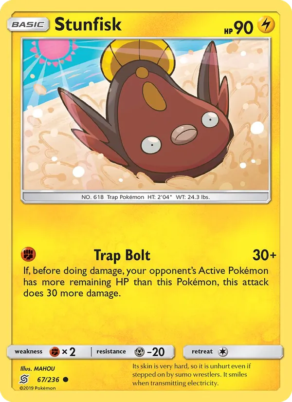 Stunfisk full card art