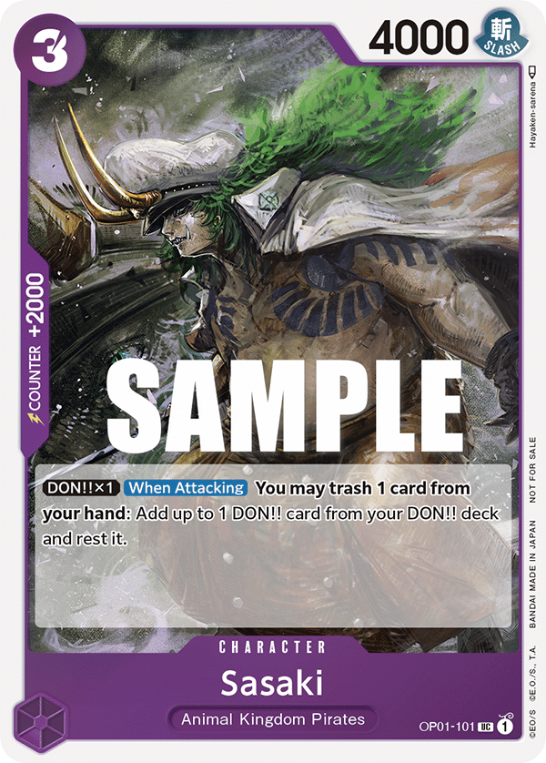 Sasaki (CS 2023 Event Pack) full card art