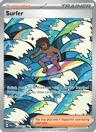 Surfer #293 · Ascended Heroes Pokémon card