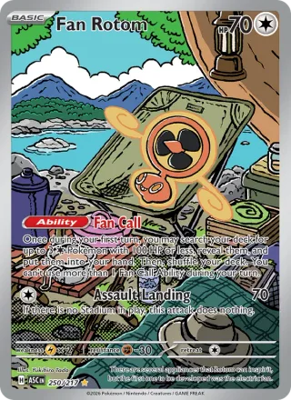 Fan Rotom #250 · Ascended Heroes Pokémon card