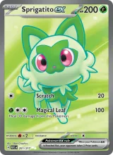 Sprigatito ex · Ascended Heroes Pokémon card