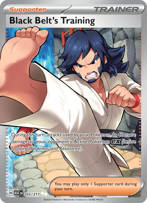 Black Belt's Training full card art
