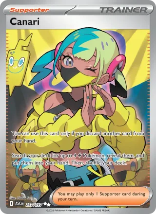 Canari #257 · Ascended Heroes Pokémon card